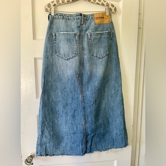 One Teaspoon Denim Skirt - Picture 2 of 2